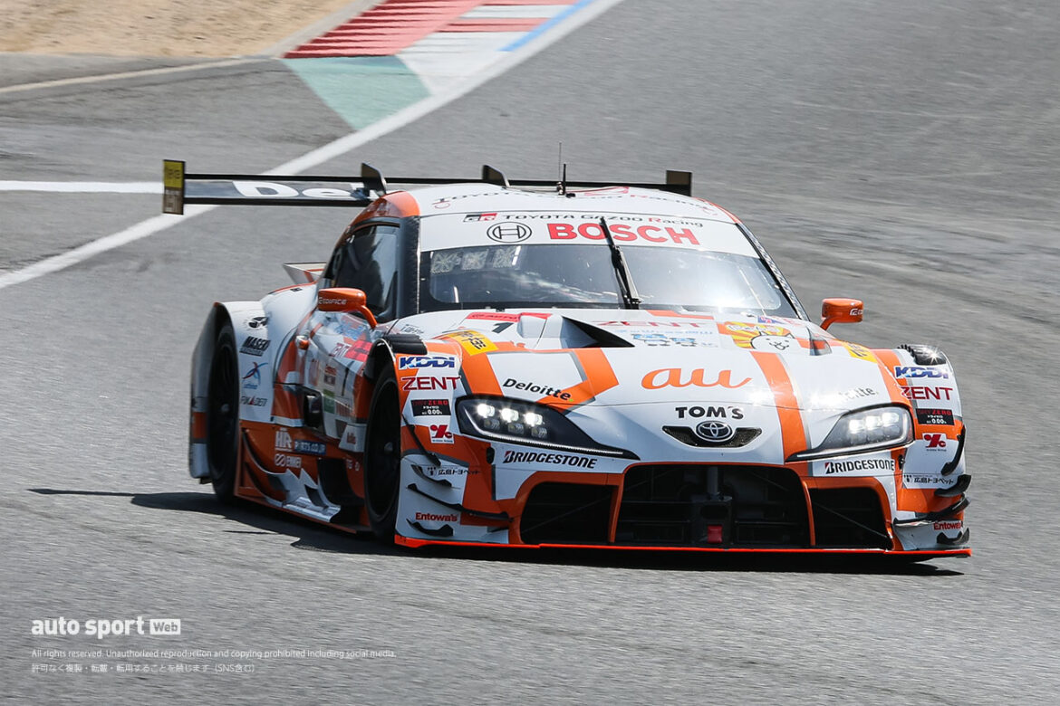 au TOM’S GR Supra（坪井翔／山下健太）