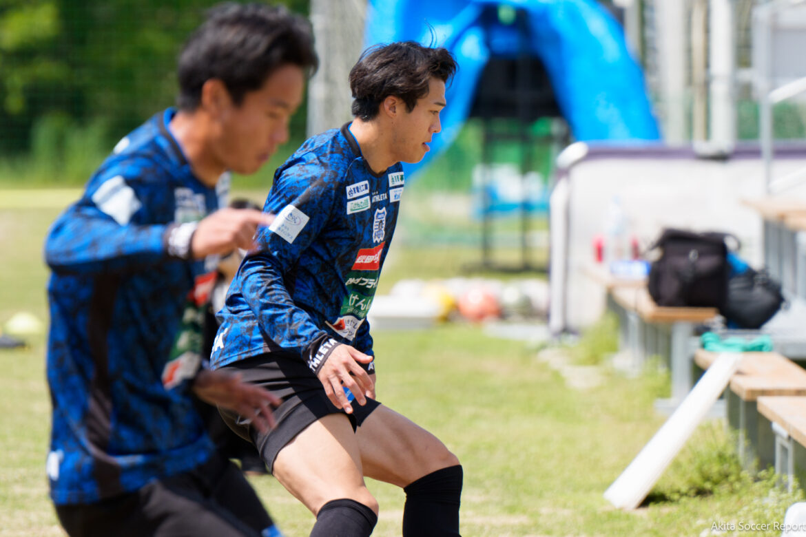 【J2】第14節 ブラウブリッツ秋田 vs ヴァンフォーレ甲府 梶谷政仁選手 試合後コメント「ひとりでも点取れるぐらいの選手にならなければ」 : 秋田サッカーレポート