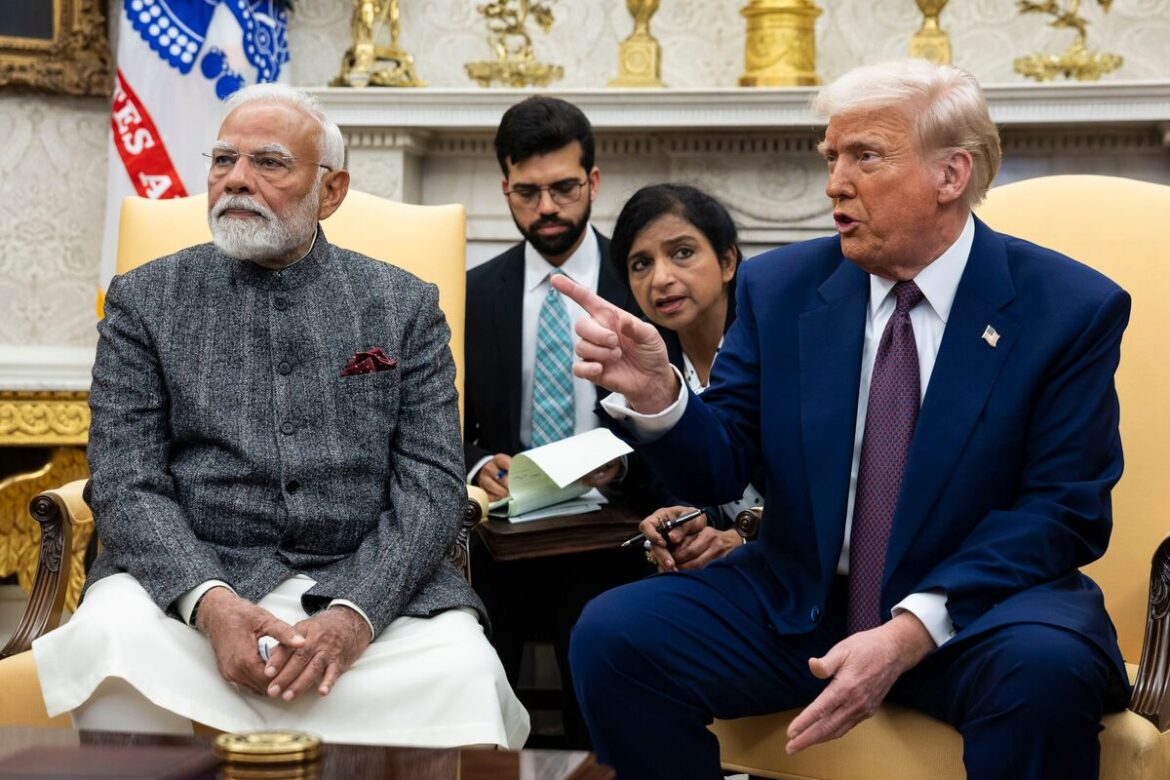 インドが対米関税100％削減の用意、トランプ氏言及－「合意急がず」 - Bloomberg