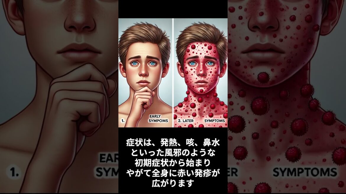 感染力が強い『はしか』はどうやって診断して治療するのか？ #shorts