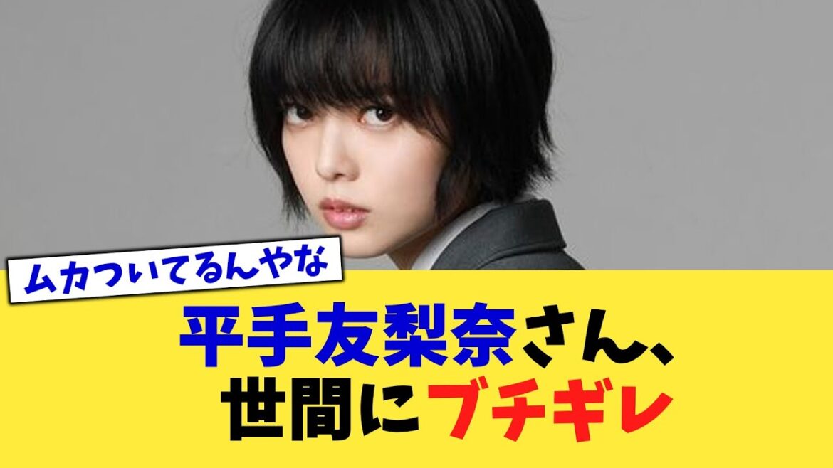 平手友梨奈さん、世間にブチギレ【2chまとめ】【2chスレ】【5chスレ】