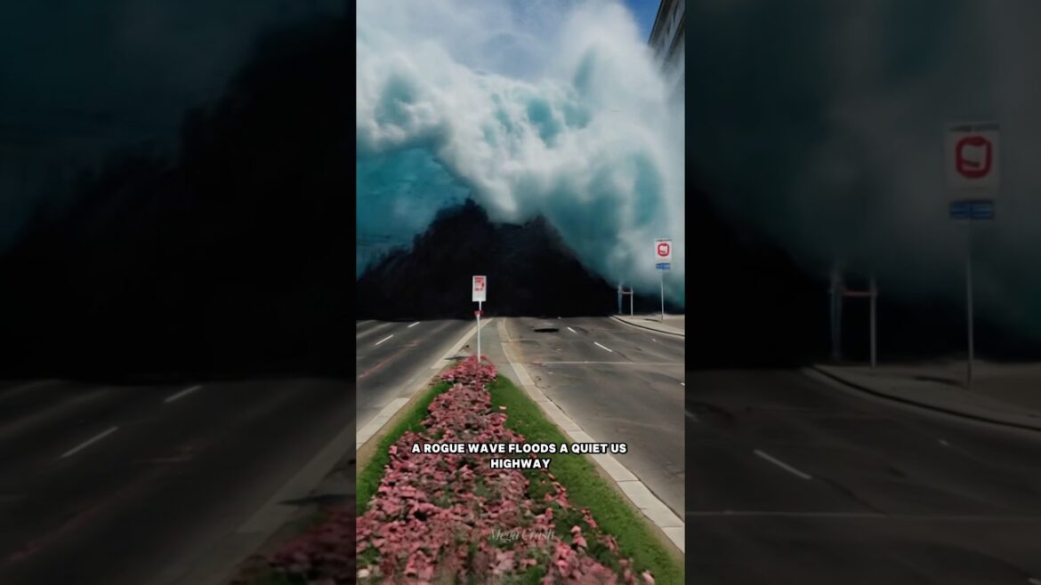 もしこれが現実だったら…メガ津波、その衝撃の瞬間！Ep.188 #usa #earthquake #tsunami