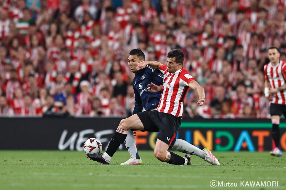 【写真ギャラリー】2025.5.1 UEFAヨーロッパリーグ 準決勝1stレグ アスレティック・ビルバオ 0－3 マンチェスター・ユナイテッド