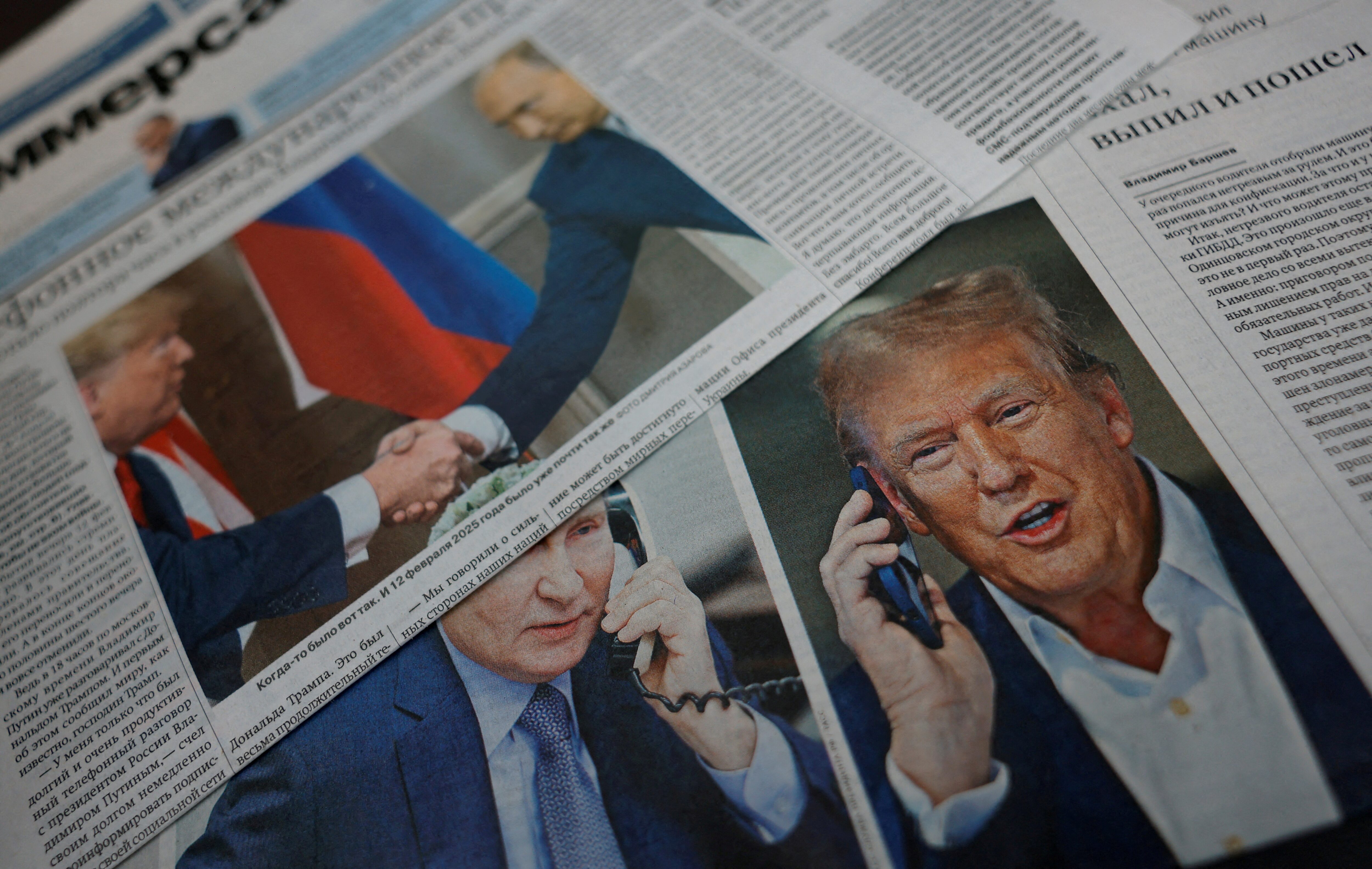 プーチン大統領、正気失った　対ロ制裁強化検討＝トランプ氏