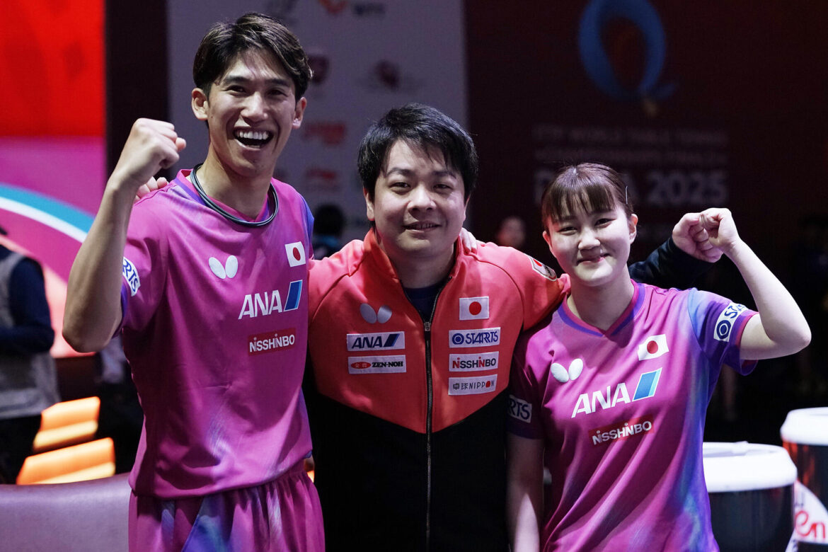 中国から大金星でメダル確定 吉村真晴「まさか30歳を超えてメダル獲れるとは」大藤「本当に信じられない」【世界卓球】｜テレ東卓球NEWS：テレ東 - tv-tokyo.co.jp