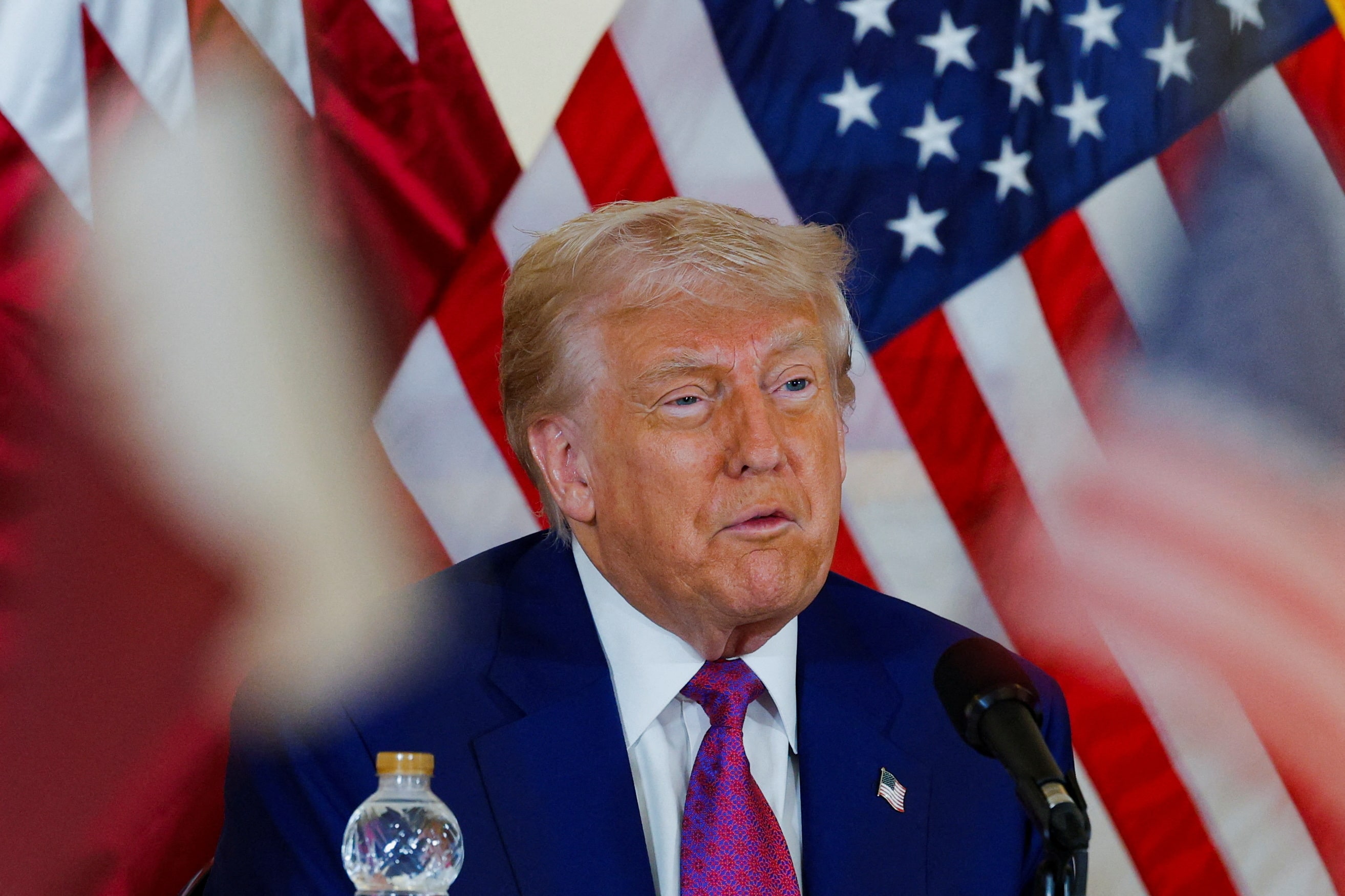 トランプ氏、政府系ファンド計画変更示唆　「債務あるから少し早い」