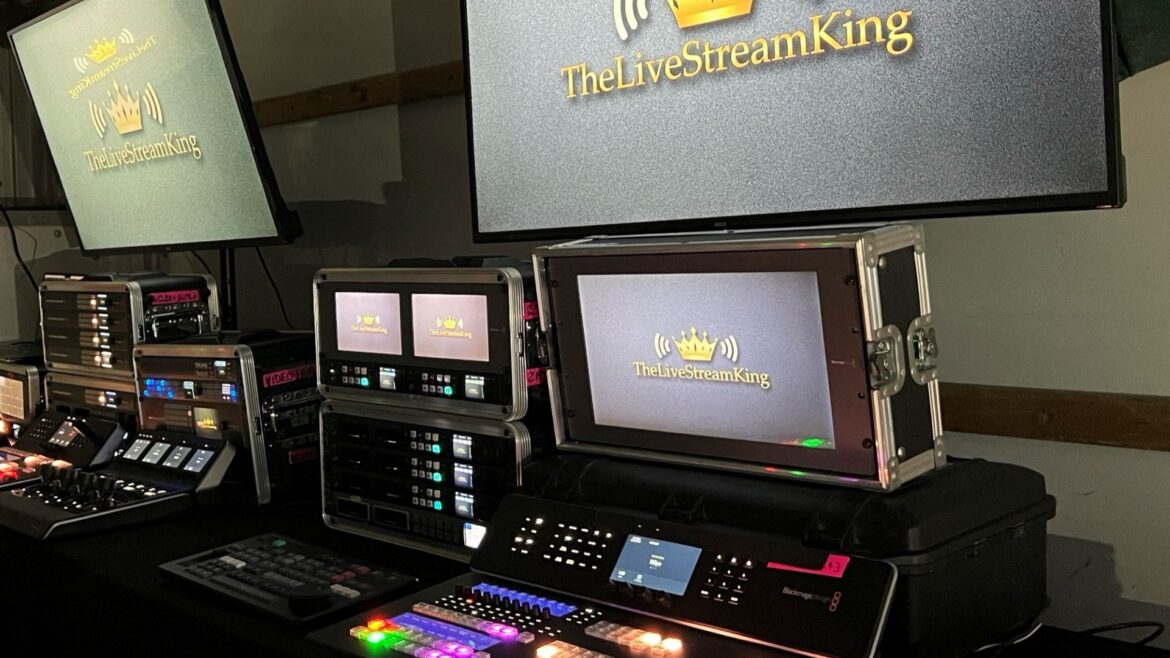 Blackmagic Design導入事例：放送ライブストリームサービス「The Live Stream King」の場合