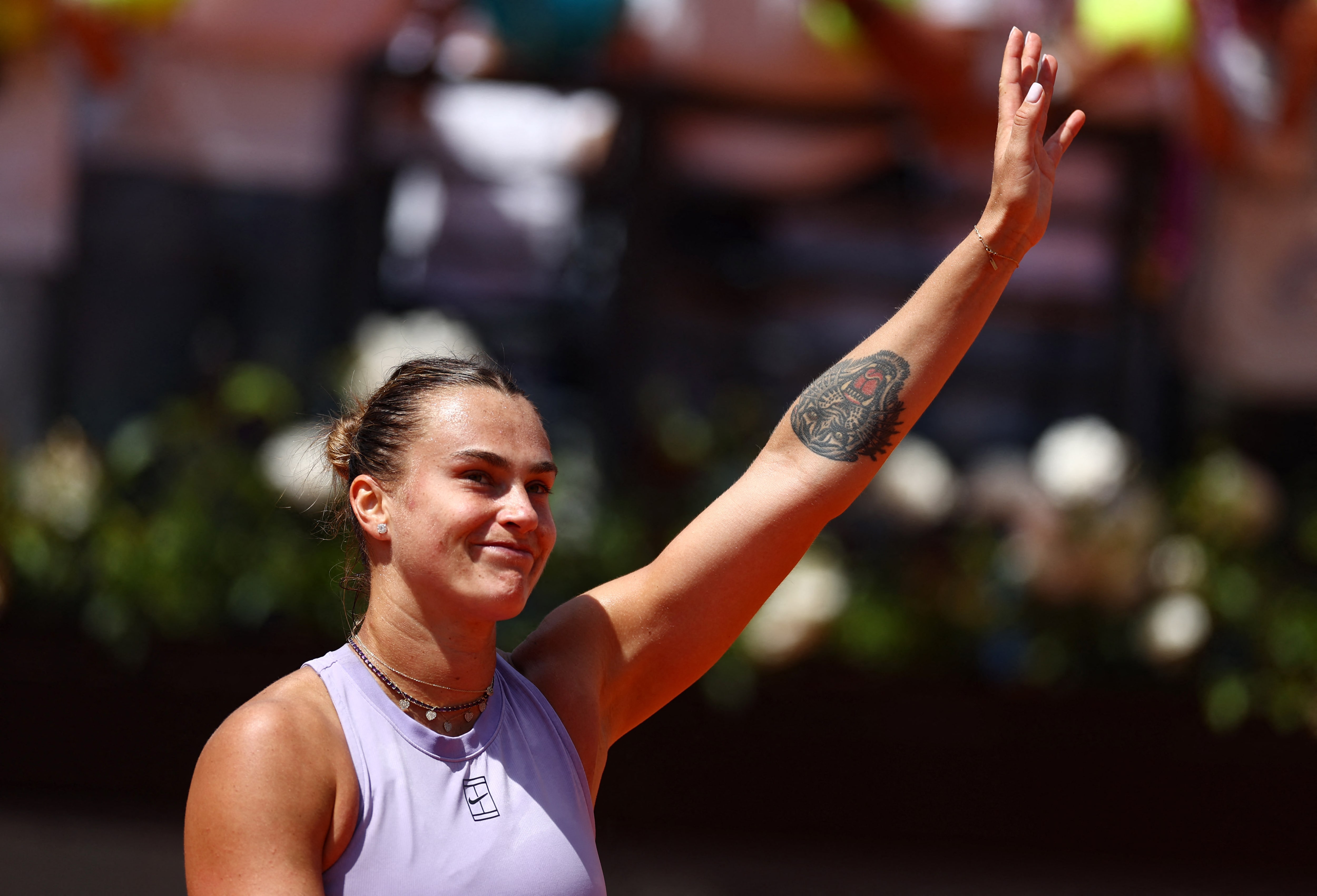 テニス＝イタリア国際、サバレンカやガウフらが2回戦突破