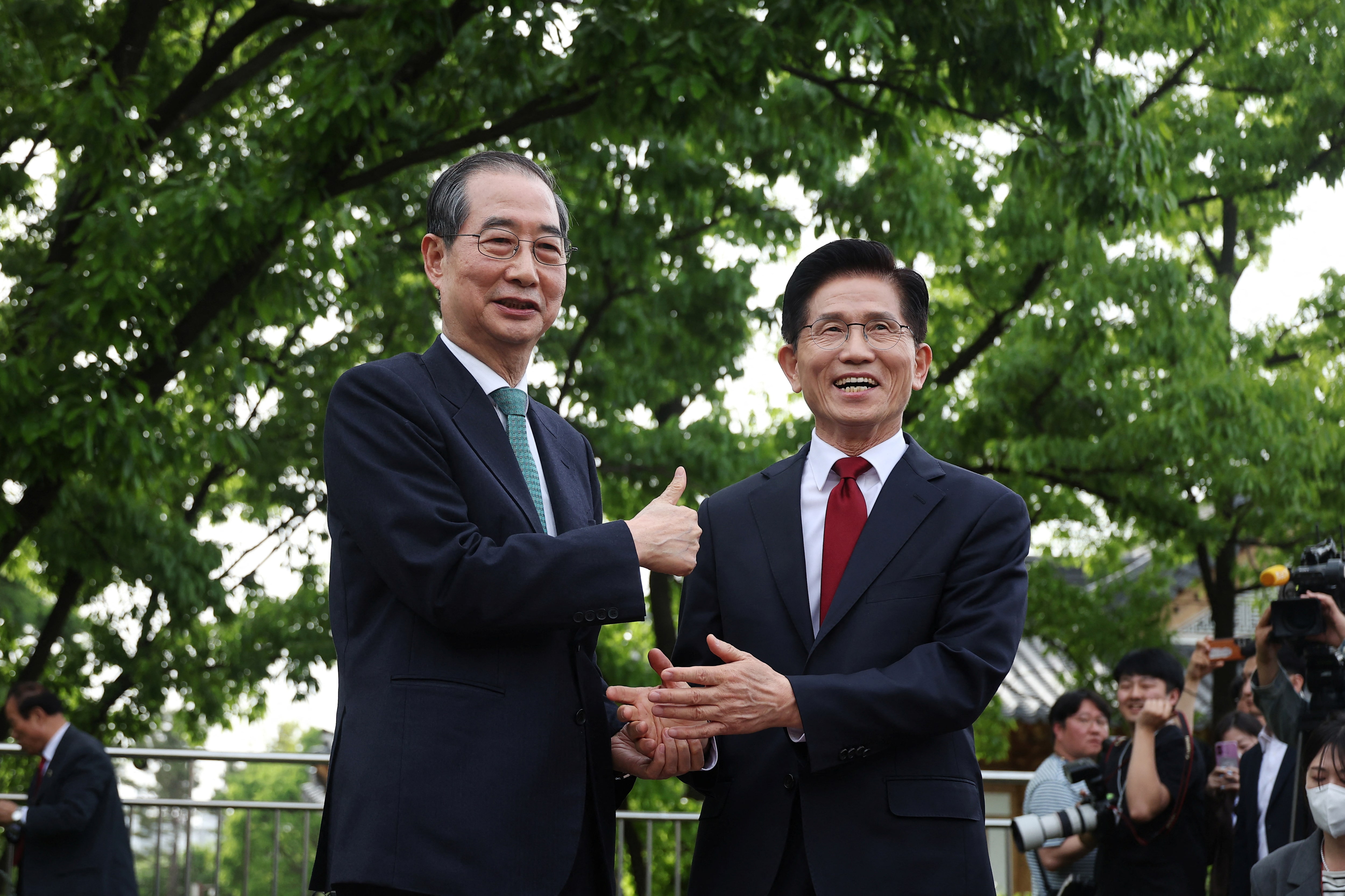 韓国地裁、保守系候補一本化に向けた党大会の開催認める　大統領選