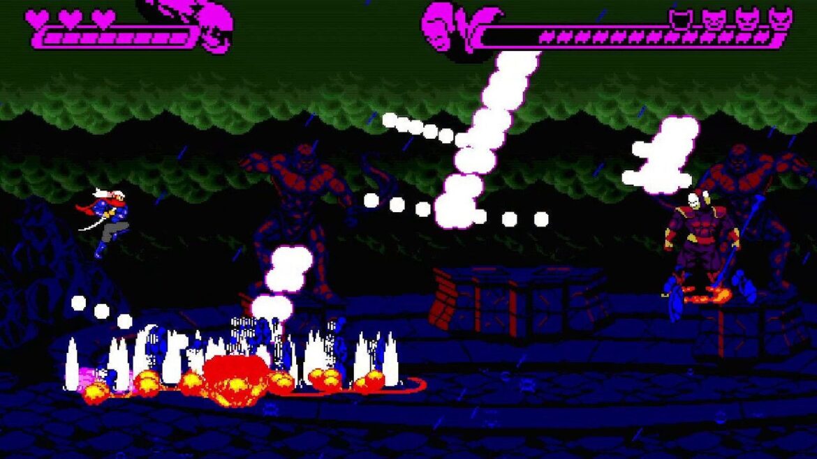 ボス戦特化ドット絵アクション『Furi Demake - The Chain』Steamで6月23日より有料化へ。まだ無料でゲットできる