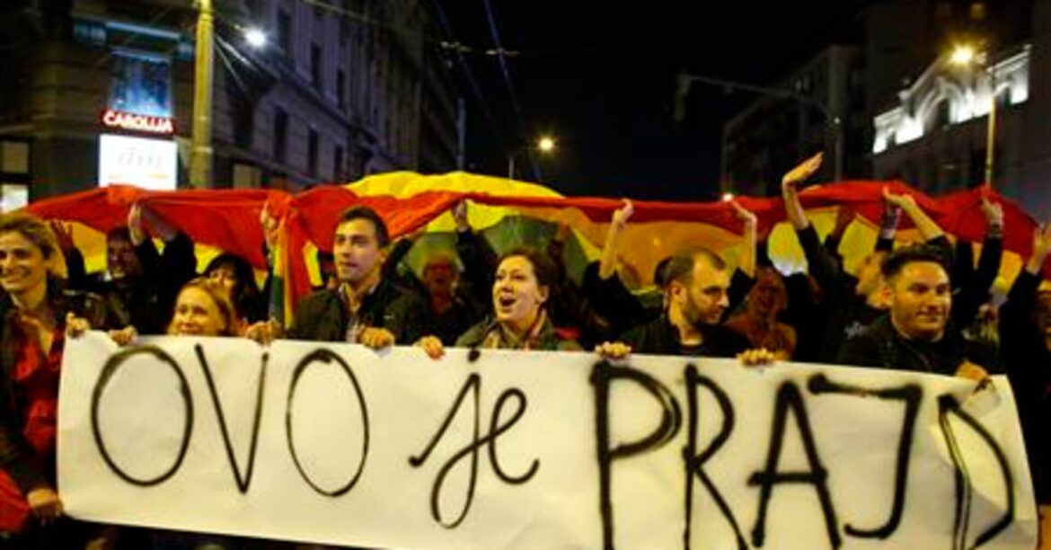 Serbia bans gay pride march again; EU criticizes decision