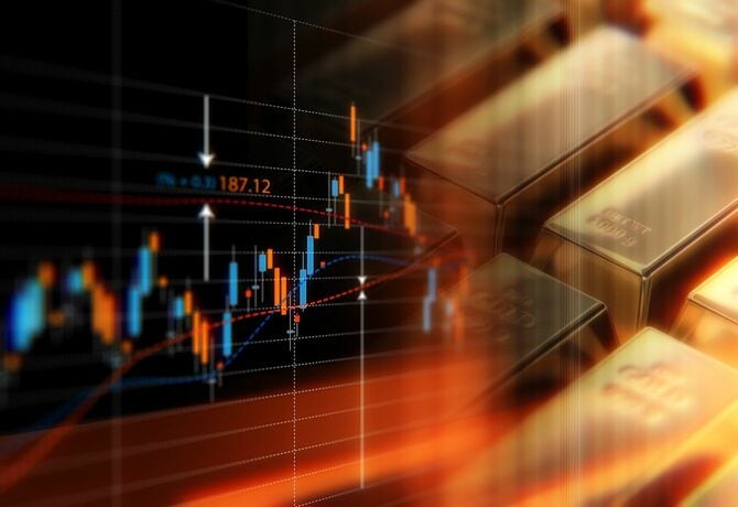世界的な金価格のイメージ