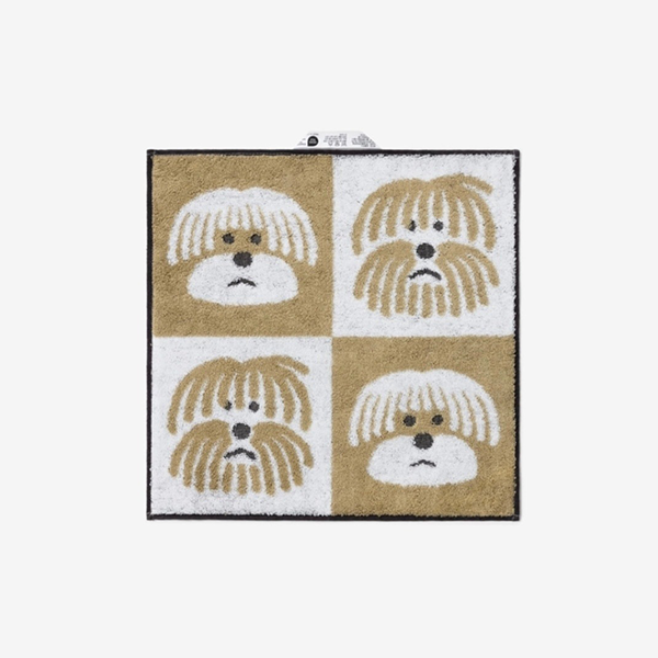 WARMGREY TAIL フラッフィードッグ ハンドタオル