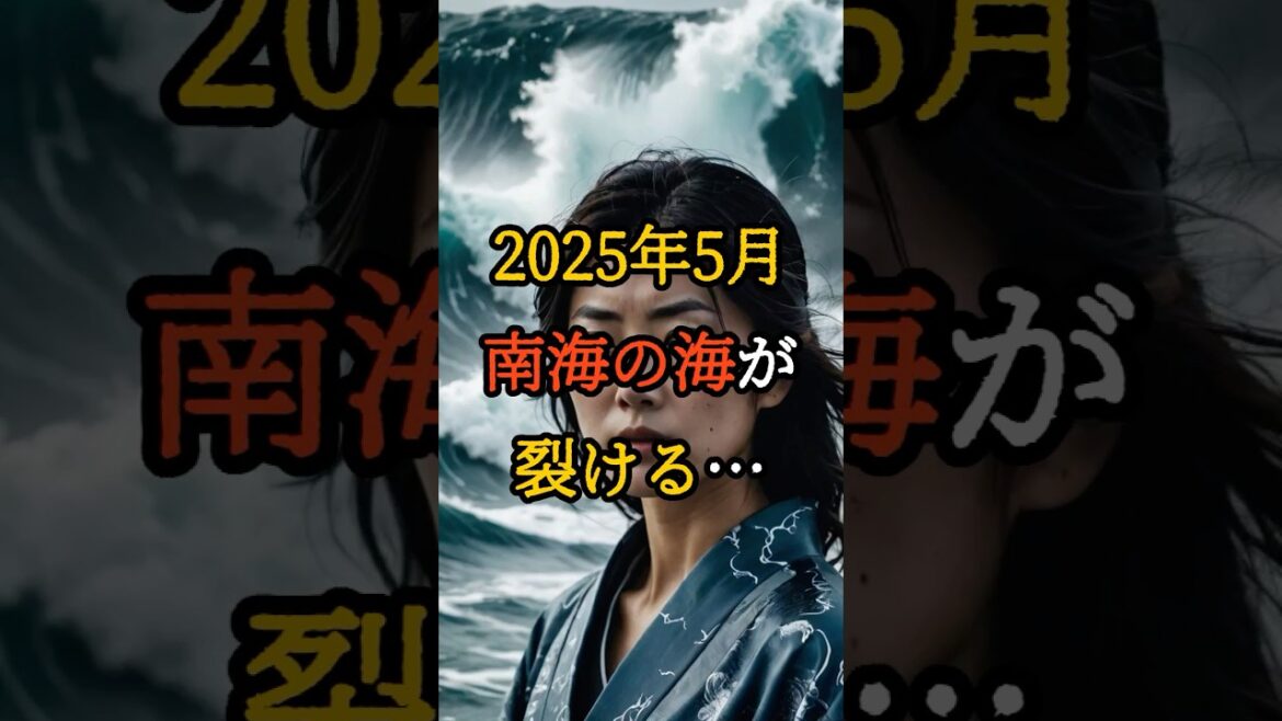 東日本大震災を“的中”させた女性が語る未来！2025年5月、南海トラフが裂ける？【 雑学 予知 ミステリー スピリチュアル 予知能力 】
