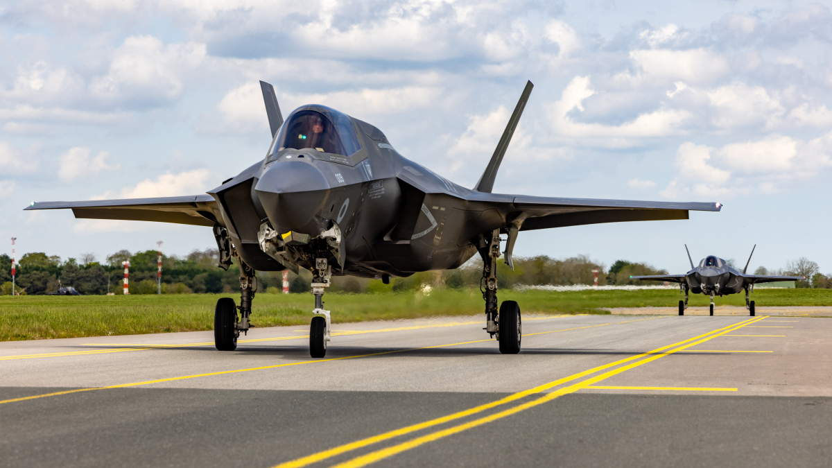 ニュース画像 1枚目：イギリス空軍 F-35 イメージ