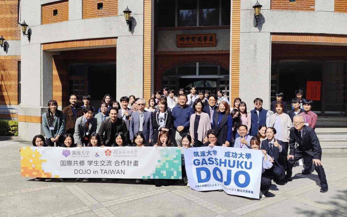 台湾国立成功大学(NCKU)との国際共修・学生交流プログラム「DOJO in Taiwan」の実施 ~大学の国際化によるソーシャルインパクト創出支援事業~ | NEWS 集合写真