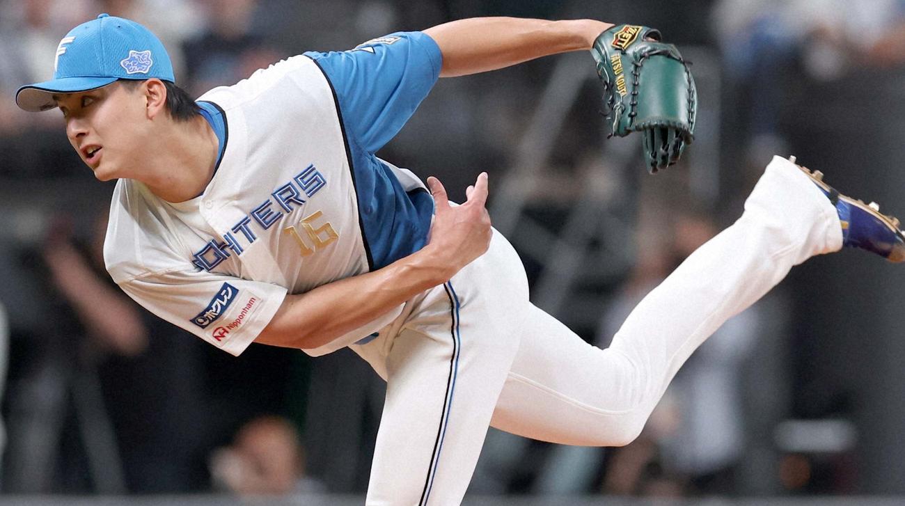 6月10日、ヤクルト戦で7回無失点と好投。北海道移転1500勝に貢献した先発の達