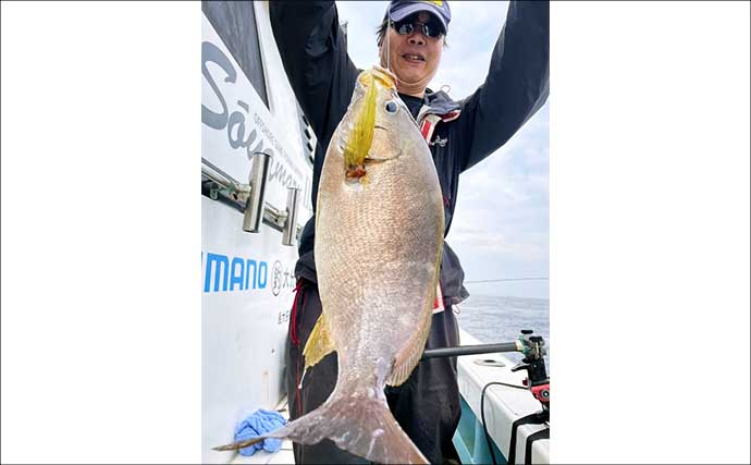 【沖釣り釣果速報】大分沖のアジ・サバ便で大アジ連発！特大イサキも浮上（大分・熊本）