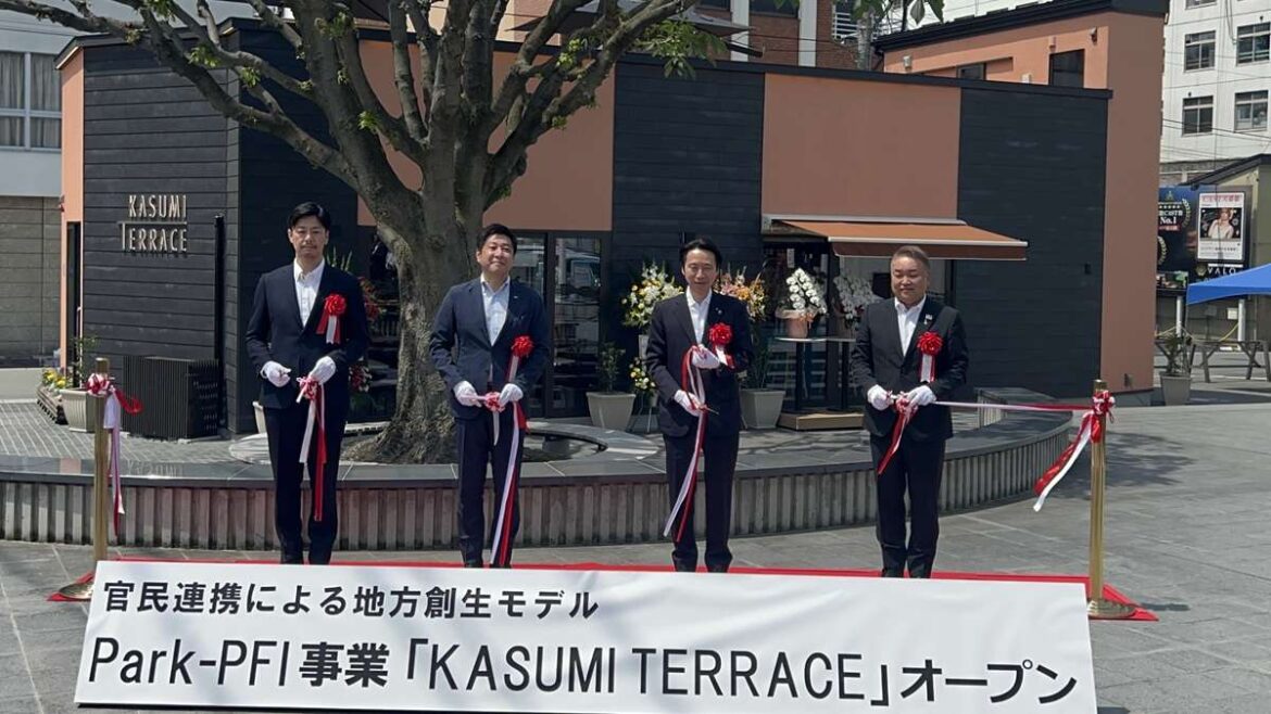 県内初、山形駅前公園にPark-PFI制度活用した新施設オープン