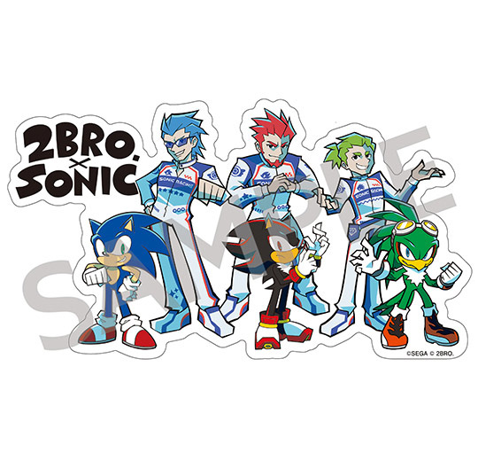 2BRO. × ソニック コラボステッカー
