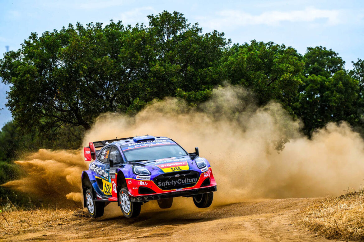 【タイム結果】2025年WRC第6戦ラリー・イタリア・サルディニア シェイクダウン – autosport web マルティン・セスクス(フォード・プーマ・ラリー1)