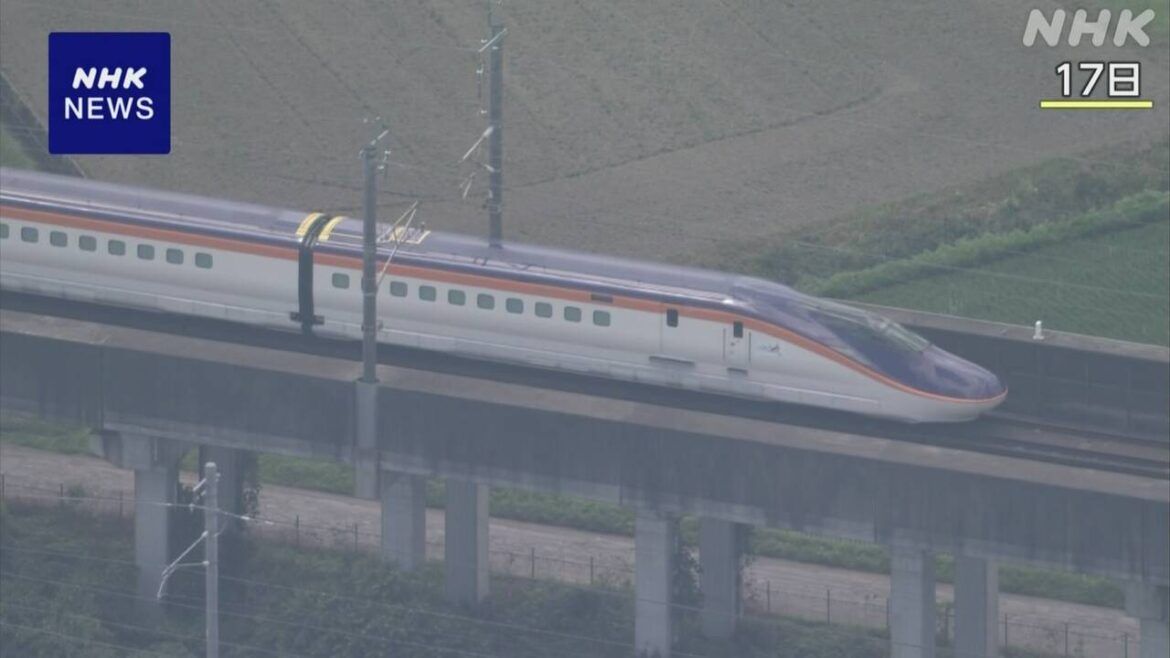 山形新幹線 最新型E8系故障 JR東日本 気温上昇に着目し調査 - nhk.or.jp