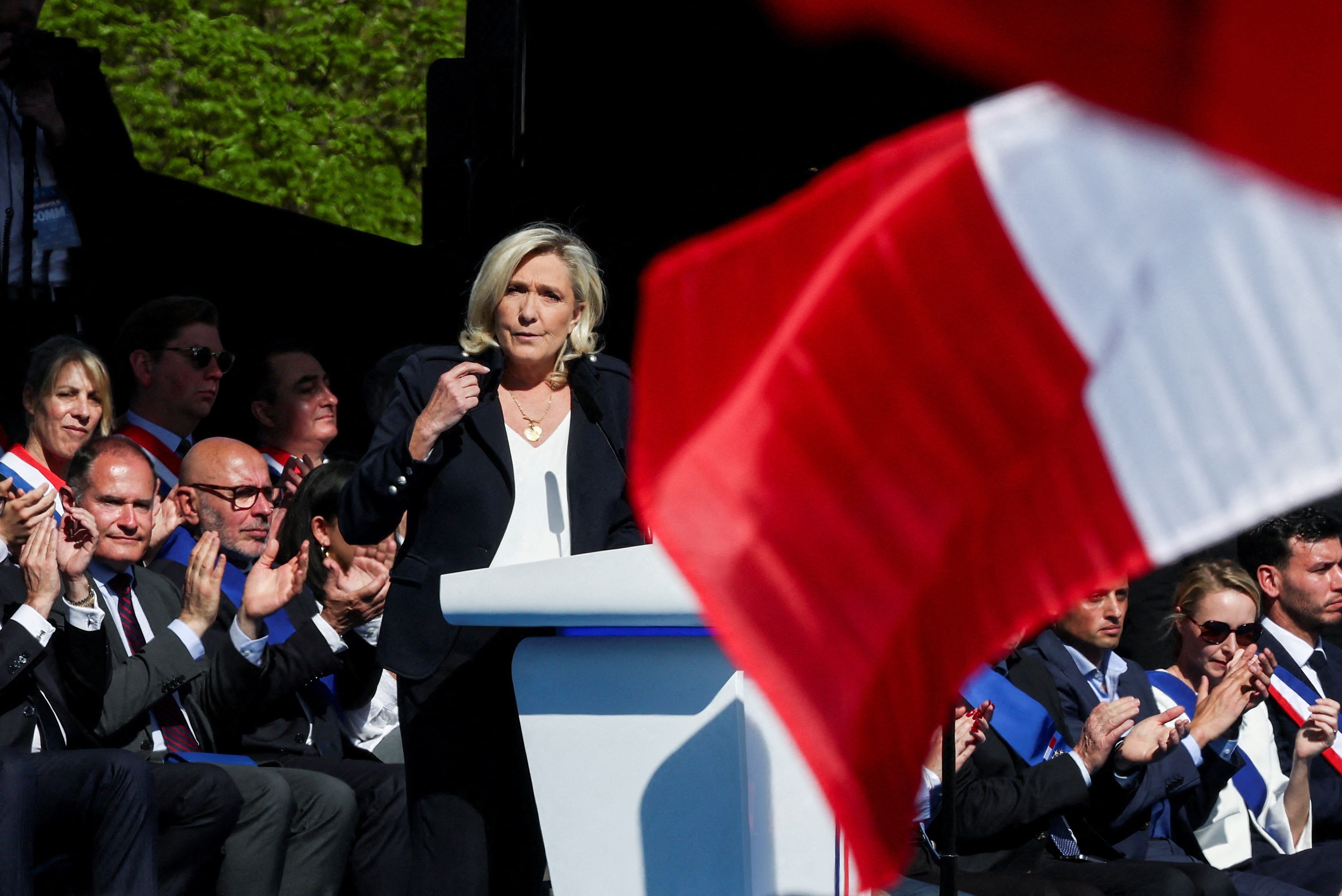 仏極右政党ルペン氏、米国からの支援申し出を拒否＝関係筋