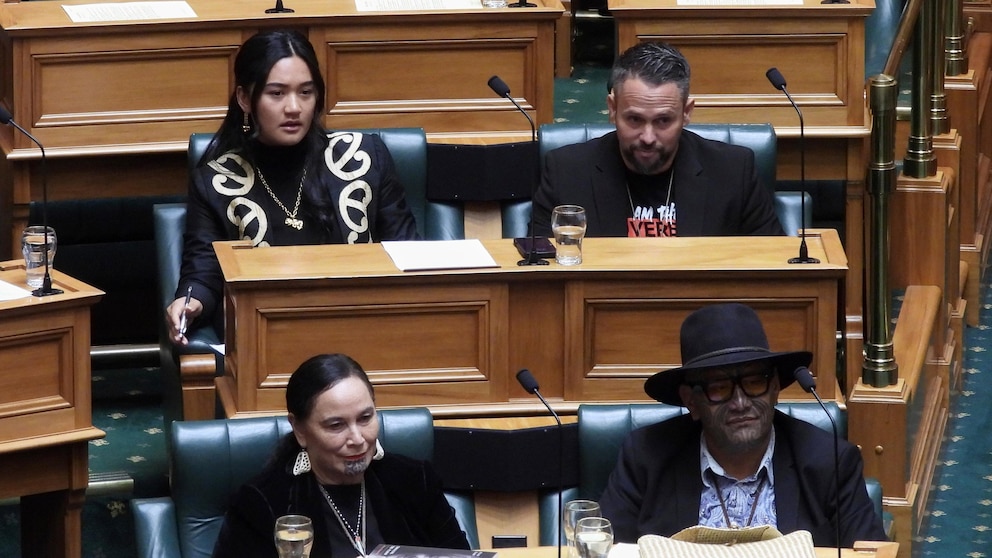 New Zealand Parliament votes for record suspensions of 3 lawmakers who  performed Māori haka - ABC News