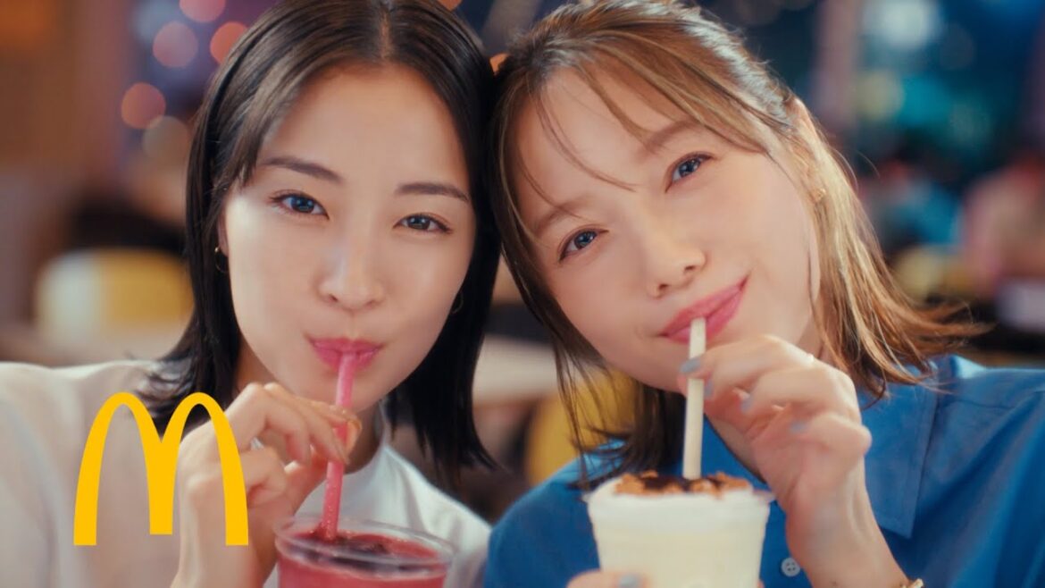 広瀬すず×宮﨑あおい、3度目の仲良し姉妹役で息ぴったりの共演！マックカフェ「寄り道マック　仕事帰りのベリー」篇