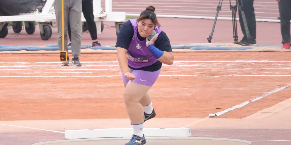 陸上日本選手権　女子砲丸投げで18歳の大阪体育大学１年・坂ちはるが優勝 - スポーツナビ