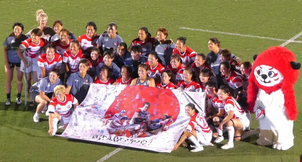 【ラグビー女子日本代表】W杯前哨戦、30―19でスペインに2連勝！国内最多5000人超の前で壮行式 - スポニチ Sponichi Annex スポーツ