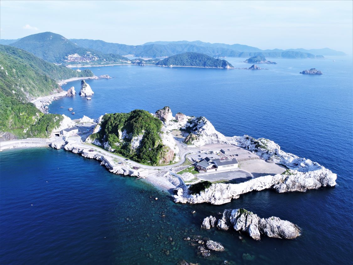 道の駅白崎海洋公園 空撮