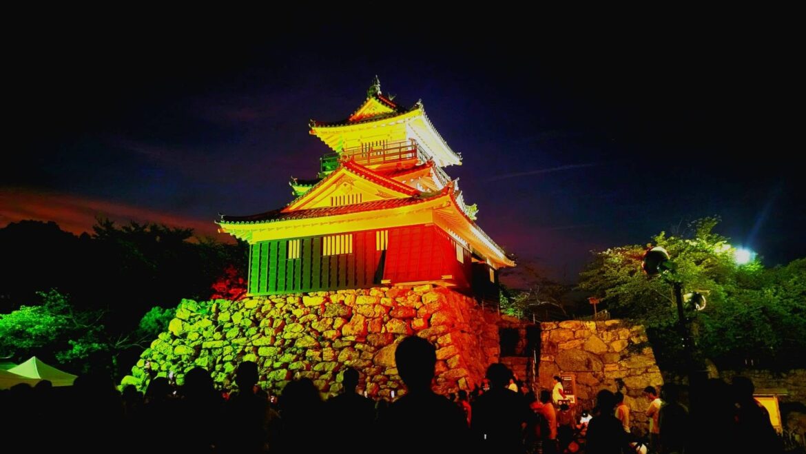 ペルー共和国独立204周年記念日 浜松城ライトアップイベント | 株式会社Aizawa Corporationのプレスリリース
