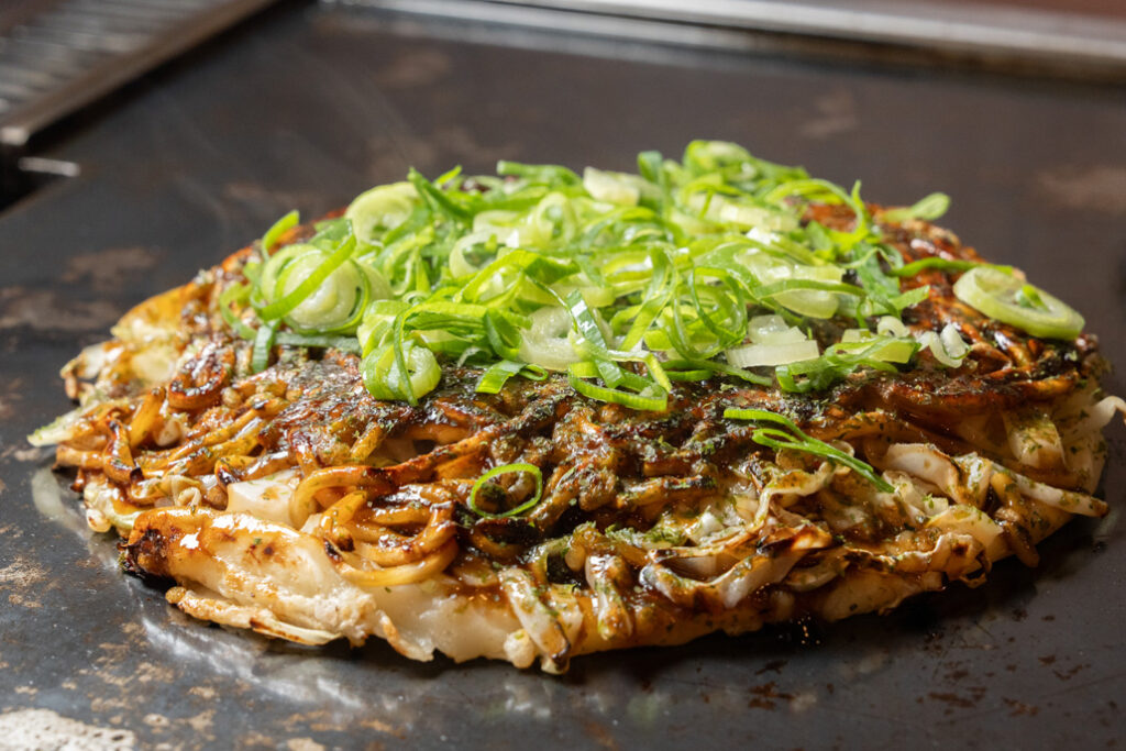 「お好み焼き 半ば」　お好み焼きの画像