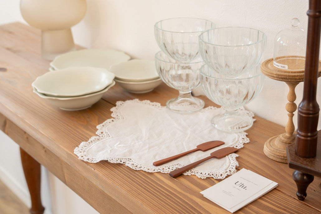 「Ulu. 宇治店」　食器の画像