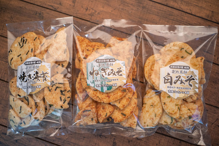 「京鹿六せんべい本舗 無人店舗」商品画像１