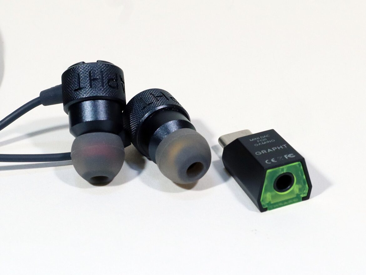 FPSの音が挿すだけで変わる！ GRAPHTのFPS特化イヤホン「THE SHOOTER」と超小型アンプ「MINI DAC for GAMING」を試す[Sponsored] - GAME Watch