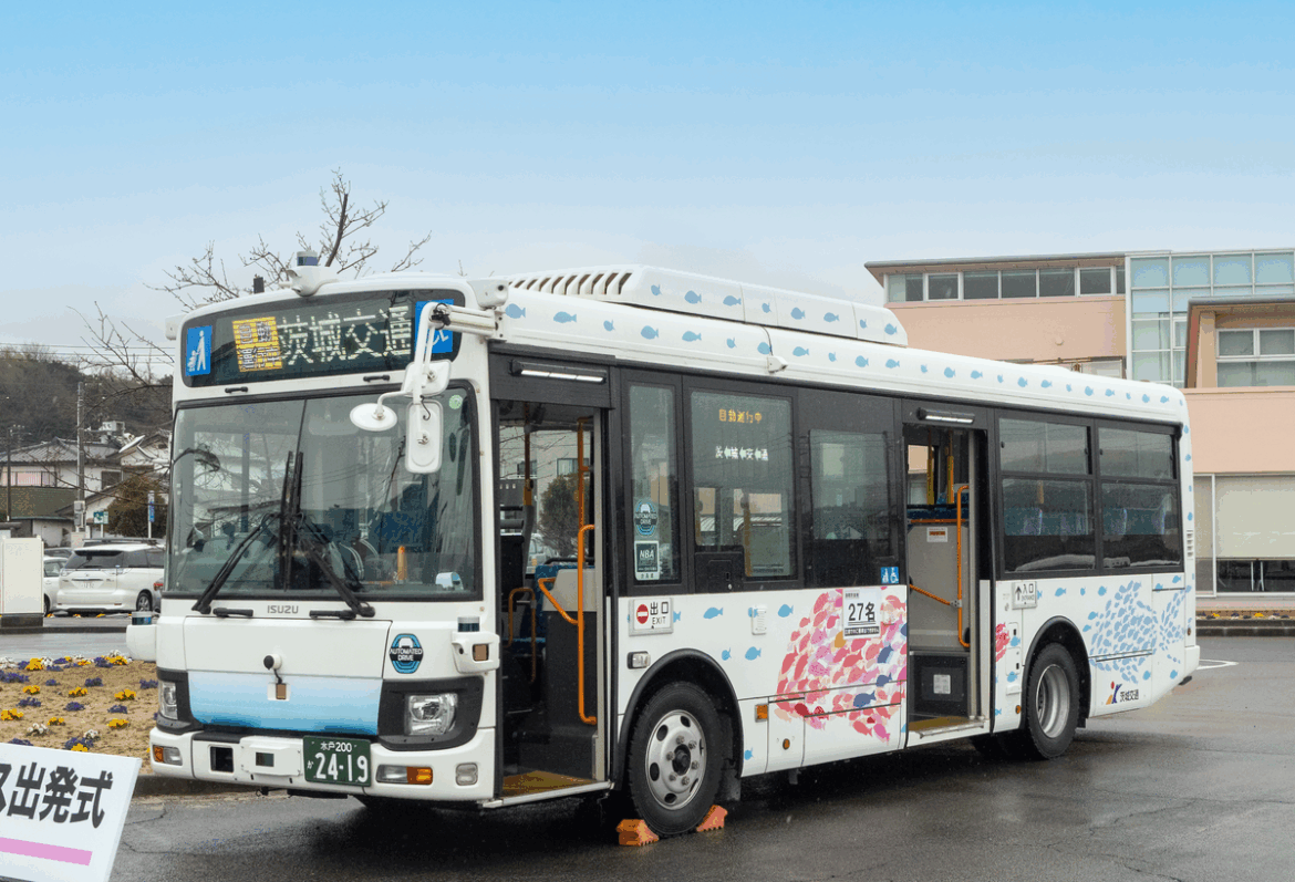 【茨城県日立市】国内初！中型バスのレベル４自動運転による営業運行を開始 | NEWSCAST
