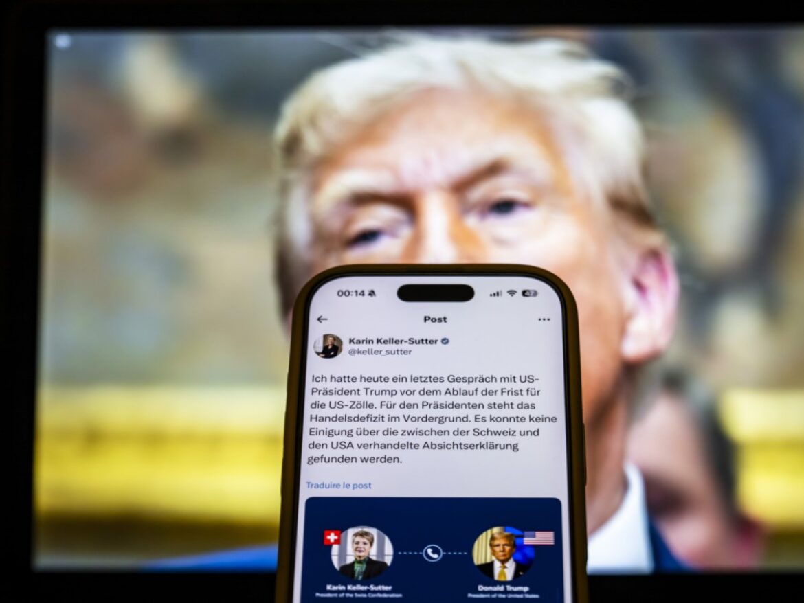 トランプ政権、スイスに39％の相互関税を発表　 - SWI swissinfo.ch