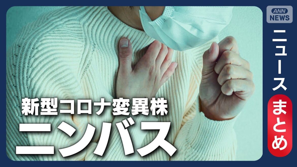 【感染症】新型コロナ「ニンバス」感染者が増加　特徴は「のどが焼けるような」強烈な痛み【ニュースまとめ】(2025年7月29日～8月18日) ANN/テレ朝