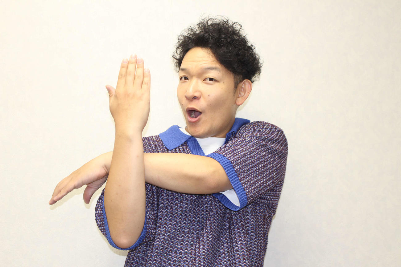 かつてはコンプレックスだった髪の毛だが、今やトレードマークとなったもじゃ吉田