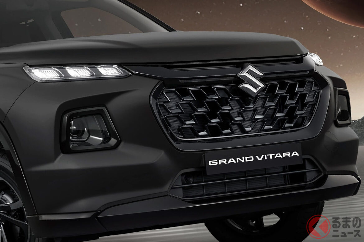【インド】スズキが「真っ黒なSUV」発表！ 「グランドヴィターラ」に「PHANTOM BLAQ EDITION」設定（くるまのニュース） - Yahoo!ニュース