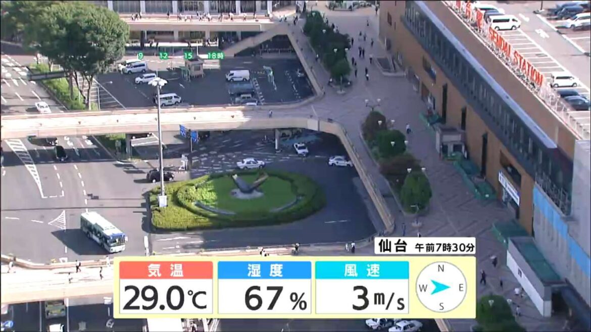 猛暑続き宮城県北のダム貯水率は深刻な状況続く 仙台で猛暑日10日で過去最多記録を更新【18日の天気　tbc気象台】（tbc東北放送） - Yahoo!ニュース