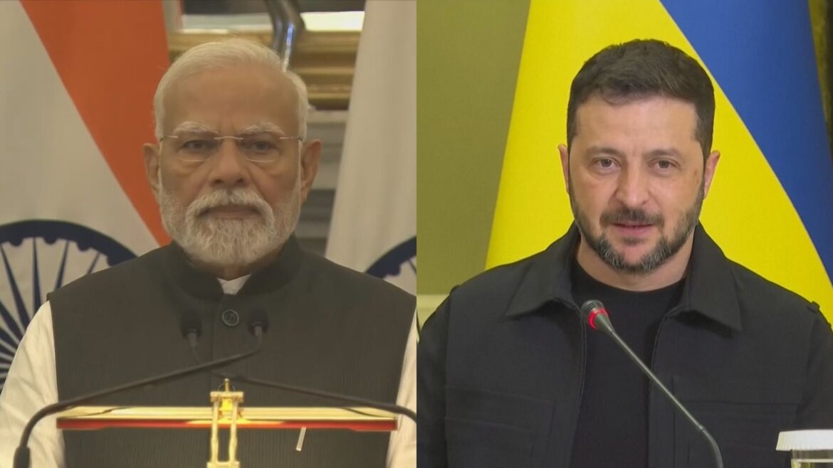インド・モディ首相　プーチン大統領との首脳会談前にゼレンスキー大統領と電話会談 "即時停戦"のメッセージをロシアに伝える用意（TBS NEWS DIG Powered by JNN）