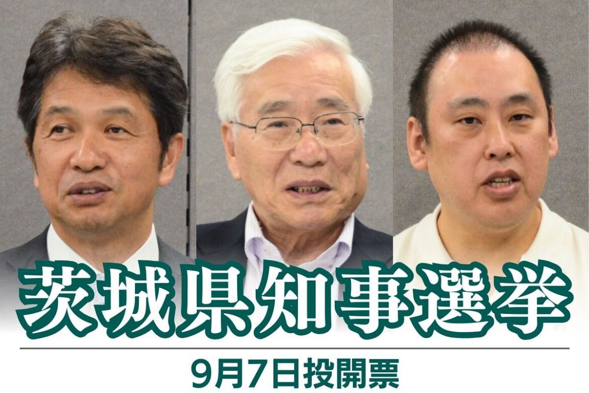 茨城県知事選挙、候補者はどんな人？ 3人の公約や経歴、趣味などをまとめました 9月7日投開票：東京新聞デジタル - 東京新聞デジタル