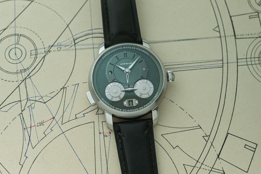 MONTBLANC Star-Legacy Nicolas-Rieussec Chronograph Green-Dial