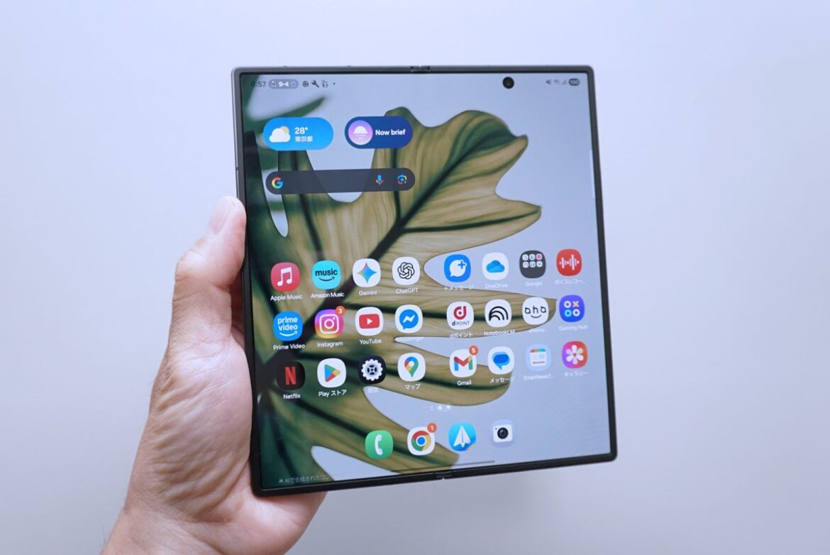 折りたたみスマホの完成形、サムスン「Galaxy Z Fold7」レビュー。大画面でAIもカメラも優秀 | GetNavi web ゲットナビ 折りたたみスマホの完成形、サムスン「Galaxy Z Fold7」レビュー。大画面でAIもカメラも優秀