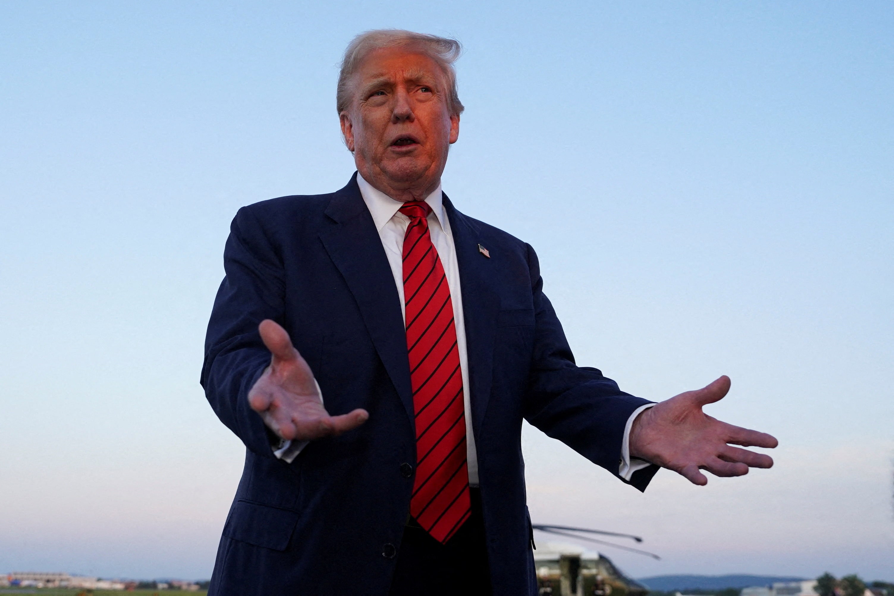 トランプ氏、3期目出馬「おそらくない」　出馬したいとも