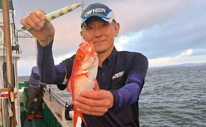 那智勝浦のリレー船で高級美味魚乱舞！【和歌山】ジギングでアラに天秤五目でウメイロ手中