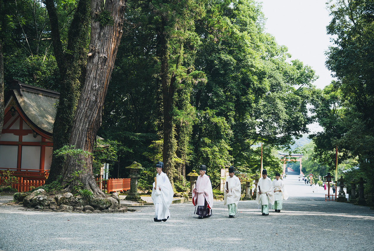 宇佐神宮の参道